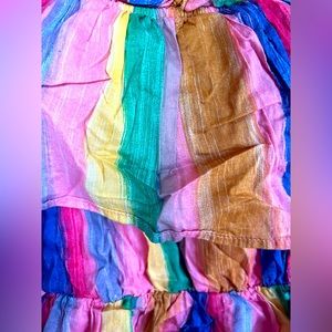 Bright Tiered Maxi Dress